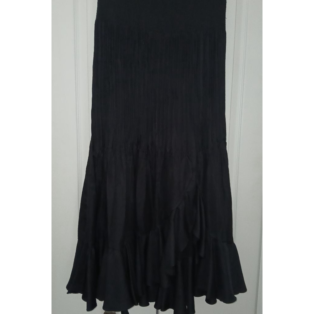 White House Black Market Black Maxi Skirt XXS